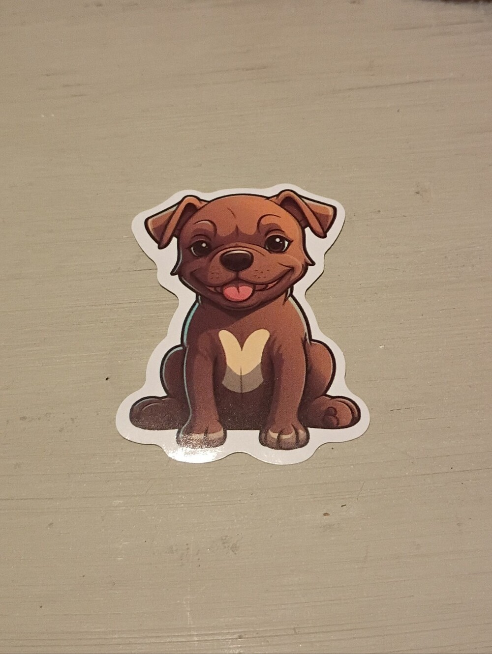 10/$10 Stickers Decal - Staffordshire Bull Terrier Puppy Kawaii Animal Sticker